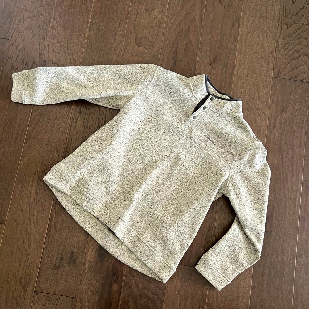 Men’s XXL Gray 1/4 Fleece Pullover
